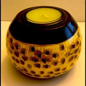 Handcrafted Wooden candle stand